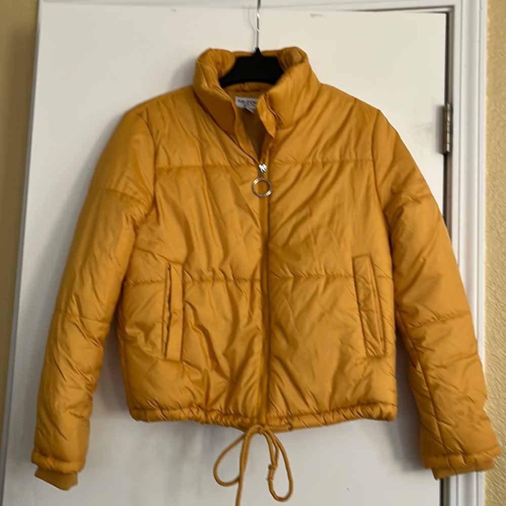 Arizona Jean Company Puffer Jacket - Mustard - Sz L